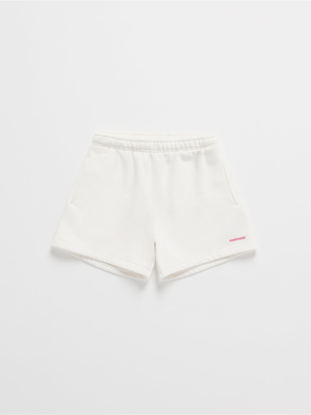 Madhappy Classic Fleece Short White Large